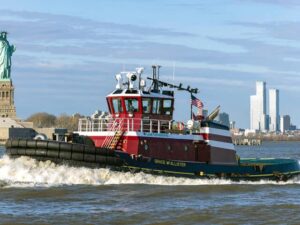 McAllister tug at the Port of New York. (Credit: McAllister Towing)