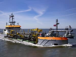 Dutch Dredging TSHD vessel
