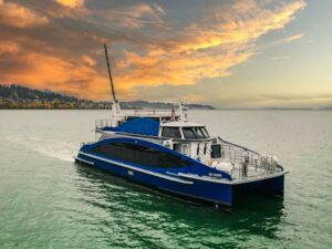 ZEI provided the hydrogen fuel cell system for the ferry.