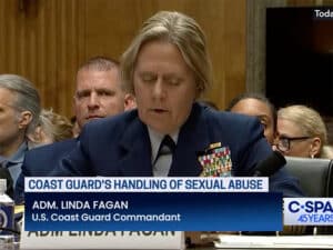 Coast Guard Commandant Lina Fagan testifies on sexual assault and harrasment