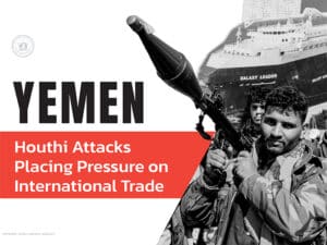 Houthi attacks harm international trade