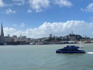 The Sea Change ferry underway in San Francisco.