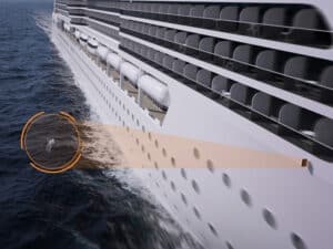 MOBtronic detects persons falling from ships