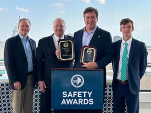 SCA safety award winners