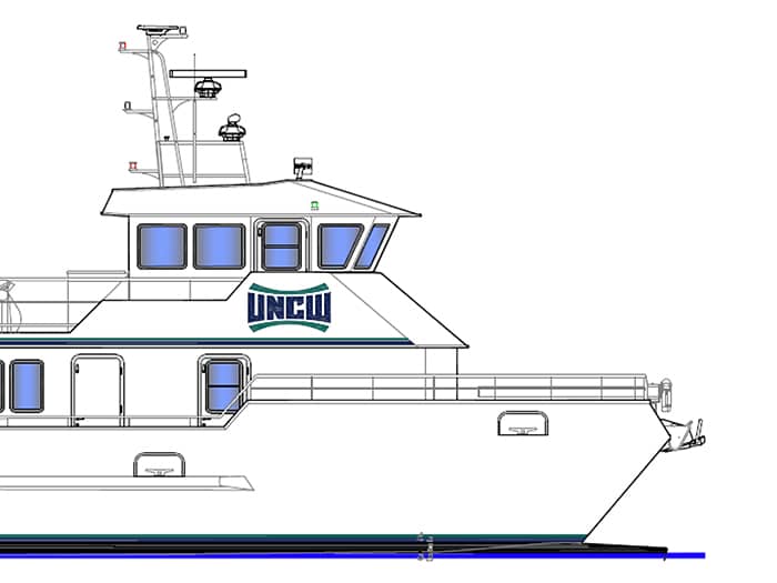 AAM builds new UNCW research vessel