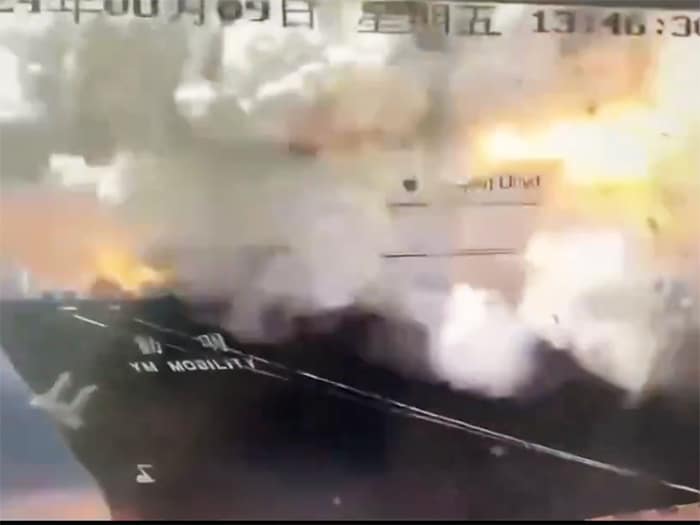 Ningbo was rocked by explosion