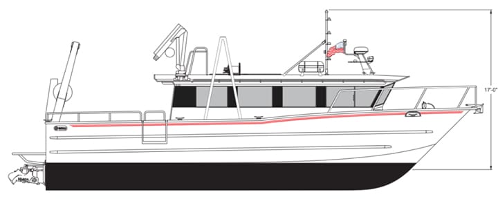 catamaran research vessel profile