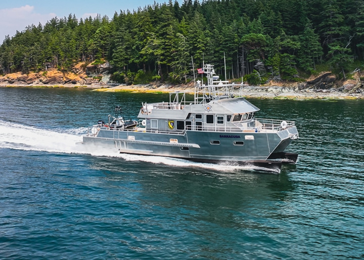 California Department of Fish and Wildlife Patrol Vessel