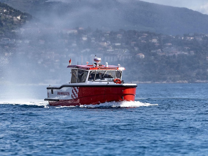 High Tech Marine fireboat