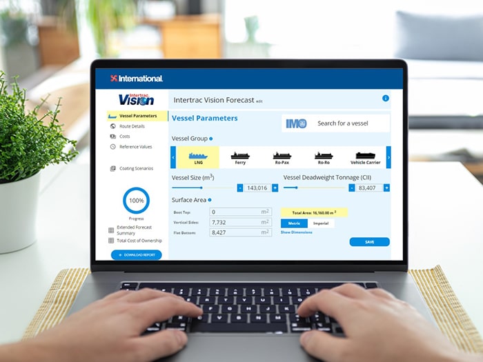 Akzonobel Unveils New Updates To Intertrac Vision Coatings Performance Prediction Tool Marine Log 2240