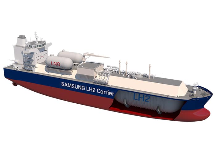 Revolutionizing Hydrogen Transportation: ABS Approves Samsung's LH2 Carrier Design