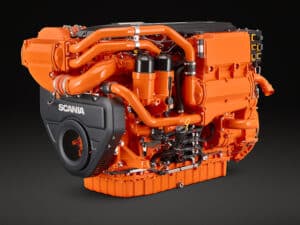 New Scania marine engine