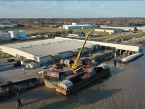 Indiana River and Rail Terminals operations at Ports of Indiana- Jeffersonville