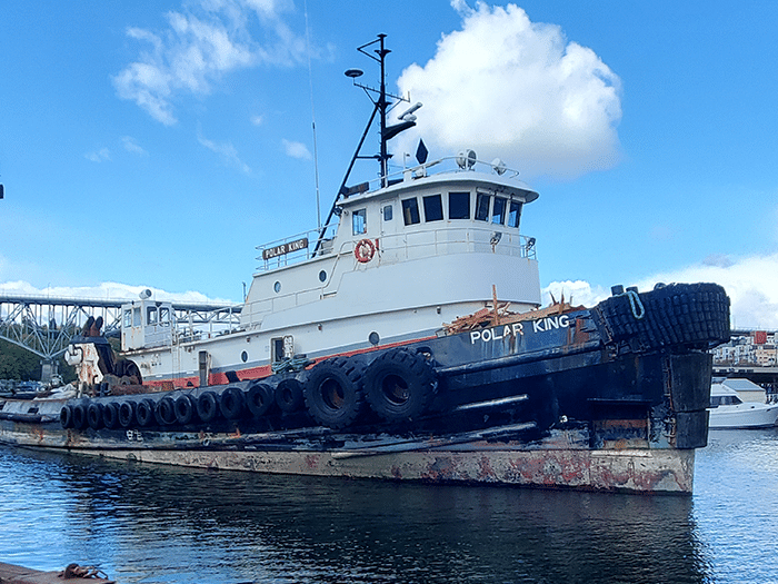 The M/V Polar King.