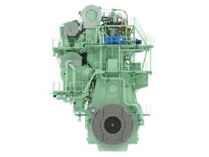 MAN methanol engine