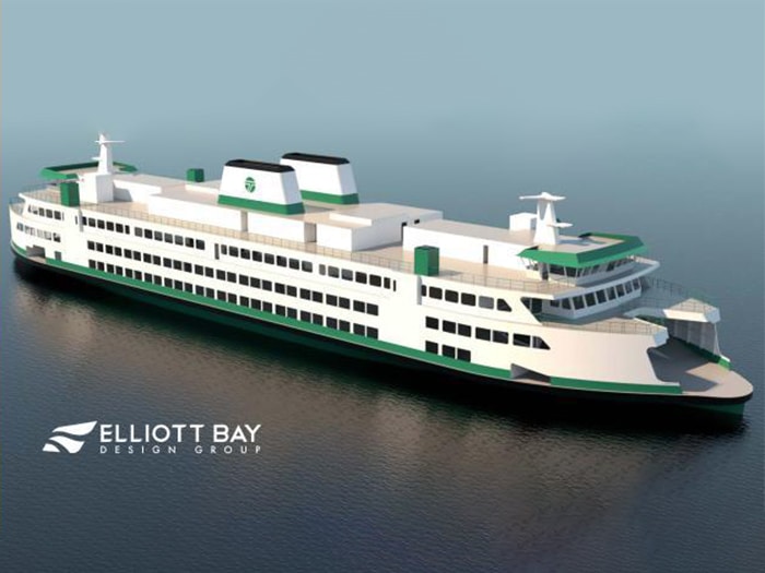 New hybrid-electric ferries