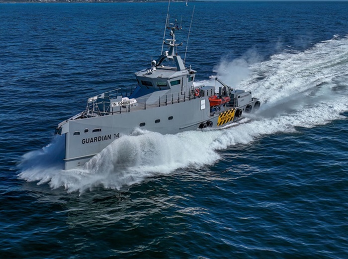 Damen FCS 3307 Patrol delivered to Homeland IOSL