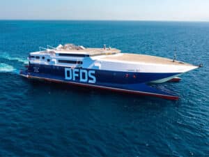 Ferry that DFDS will operate on Jersey routes