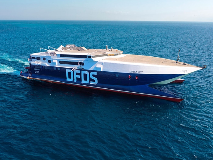 Ferry that DFDS will operate on Jersey routes