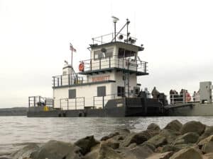 The M/V Summit replaces a 67-year-old ferry. (Credit: TDOT)