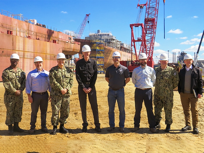 Eastern Shipbuilding Group (ESG) freceives DOD visitors