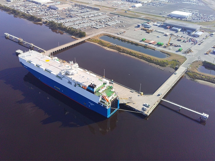 vehicle carrier berth