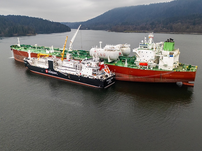 ship-to-ship LNG bunkering