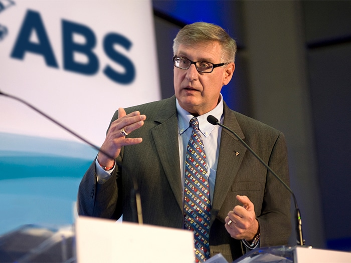 ABS chairman and CEO Christopher J. Wiernicki,